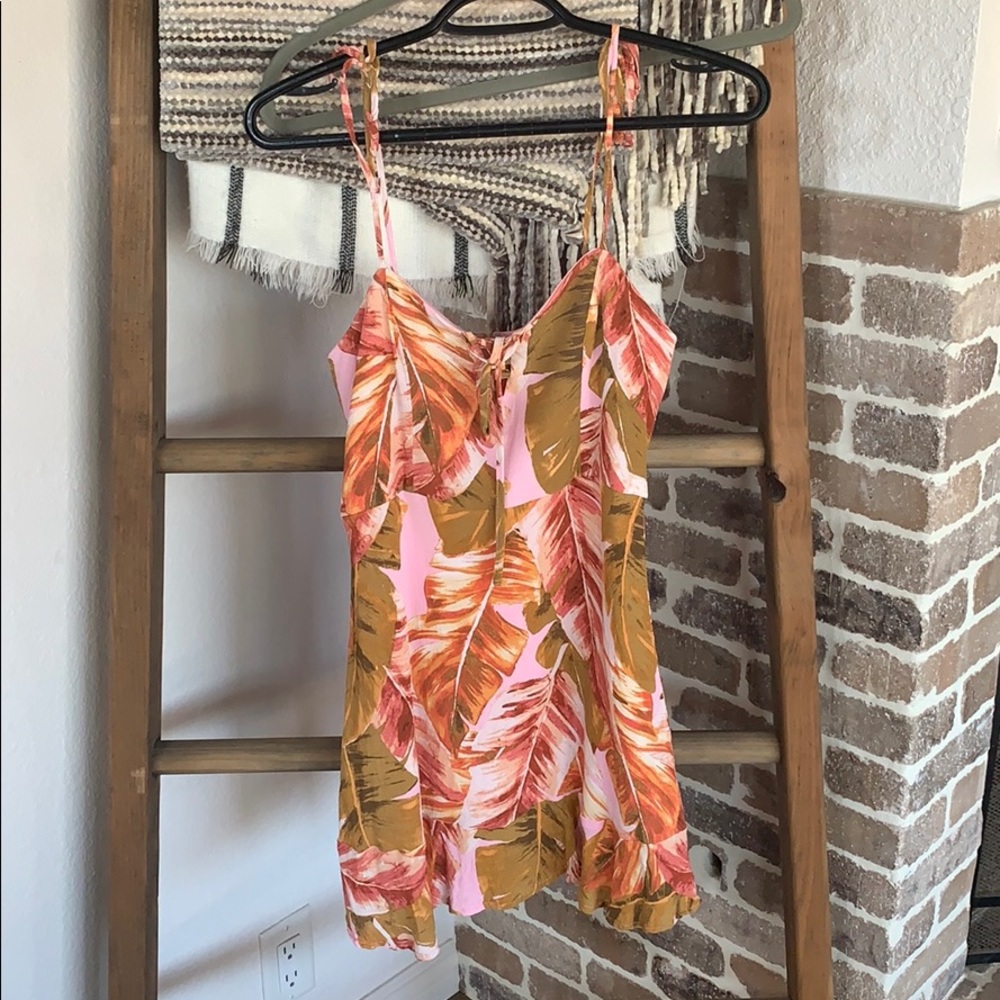 Tropical Forever 21 dress